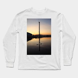 Glasgow River Clyde Waverley Paddle steamer Long Sleeve T-Shirt